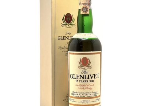 Glenlivet 12 Year Old 1980s Bonfanti Import 43% 75cl Online