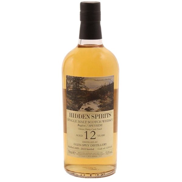 Glen Spey 12 Year Old 2009 Hidden Spirits GS922S 53.9% 70cl Online Sale