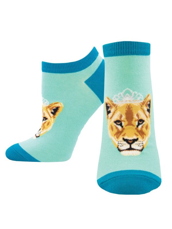 Women s  Queen Of The Pride  Ped Socks Online Sale