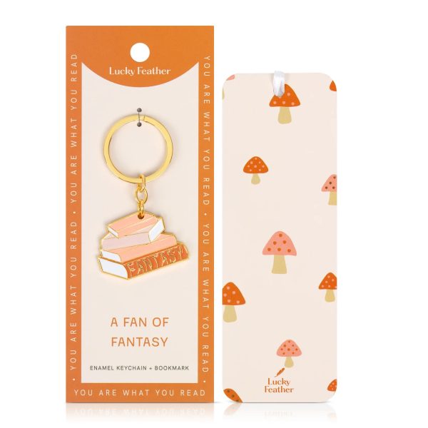 Book Lover’s Keychain & Bookmark Fashion