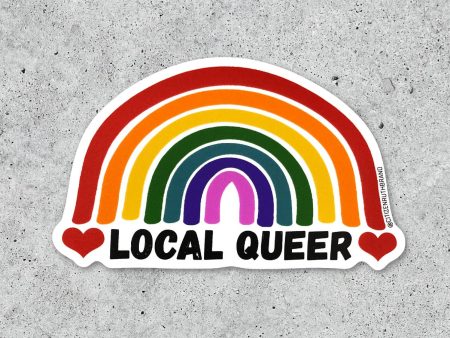 Local Queer Vinyl Sticker Online