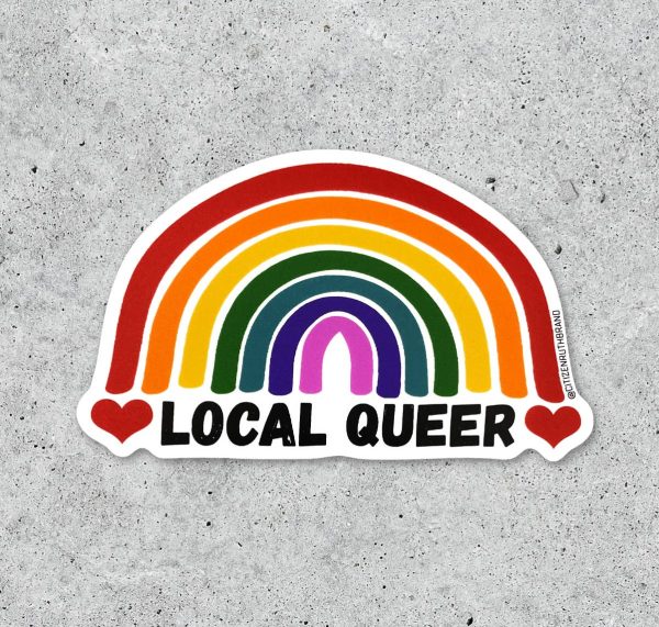 Local Queer Vinyl Sticker Online