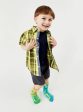 Pokey & Poppy - Mismatched Cactus Bubble Non-Slip Kids Socks: KIDS SMALL Fashion