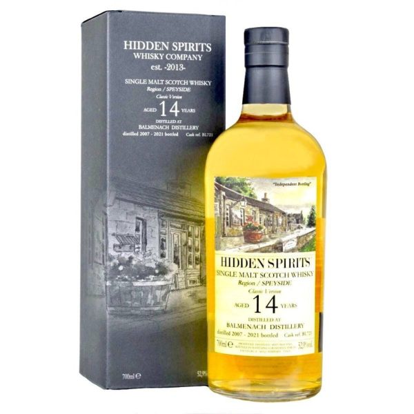 Balmenach 14 Year Old 2007 Hidden Spirits 52.9 70cl Fashion