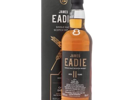 Caol Ila 11 Year Old James Eadie 1st Fill Palo Cortado Finish 59.3% 70cl For Discount