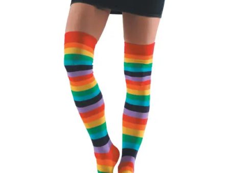 Pattern Over The Knee Socks Online now