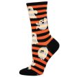 Spooky Stripes - Cotton Crew For Cheap