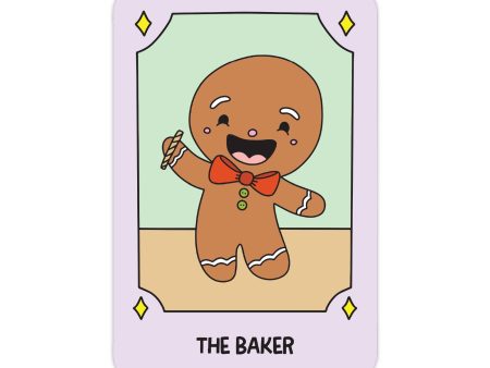 Christmas Tarot: The Baker Sticker Online Hot Sale