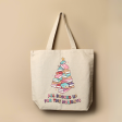 All Booked Up For The Holidays Bookish Tote Bag Online now