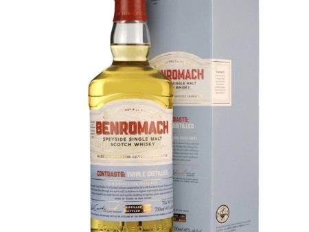 Benromach Contrasts: Triple Distilled 2011 46% 70cl Discount