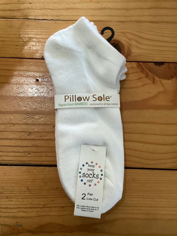 Pillow Sole Bamboo Low Cut 2-Pack For Sale