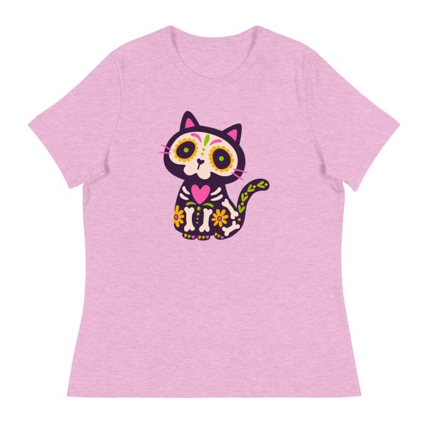 Muertos Cat Women s Relaxed T-Shirt Sale