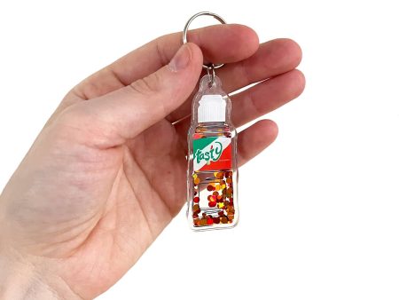 Tajin Seasoning Glitter Keychain For Sale