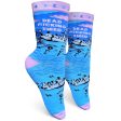 Dead Fucking Tired Women s Crew Socks Hot on Sale