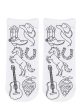 Western Rodeo Coloring Socks For Cheap