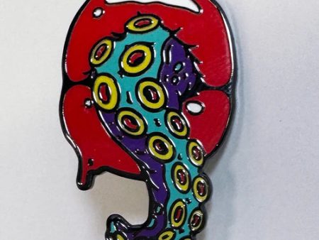 Tentacle Lips Pin Discount