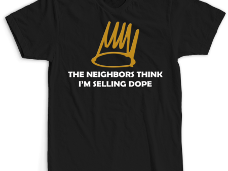 Neighbors Think Im Selling Dope J Cole Crown T Shirt Supply