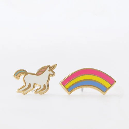 Unicorn & Rainbow Earrings Online now