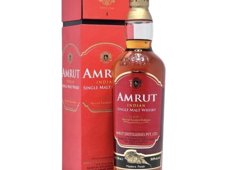 Amrut Madeira Finish 50% 70cl Online now