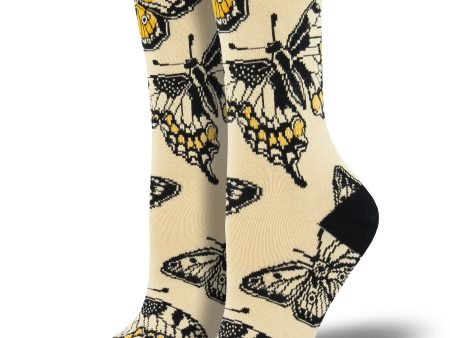 Women s Bamboo  Butterflies  Socks For Cheap