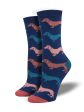 Women s Bamboo  Dachshund  Socks Online Sale