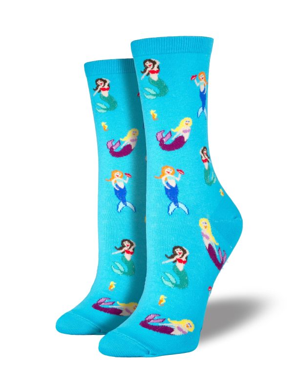 Women s  Many Mermaids  Socks Supply