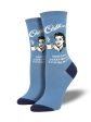 Women s Retro Spoof  Sleep When You re Dead  Socks on Sale