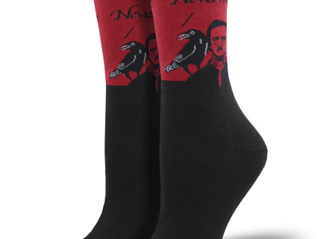 Women s Edgar Allan Poe Socks Online