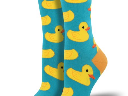 Women s  Rubber Ducky  Socks Online