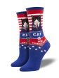 Women s  Cat For President  Socks Hot on Sale