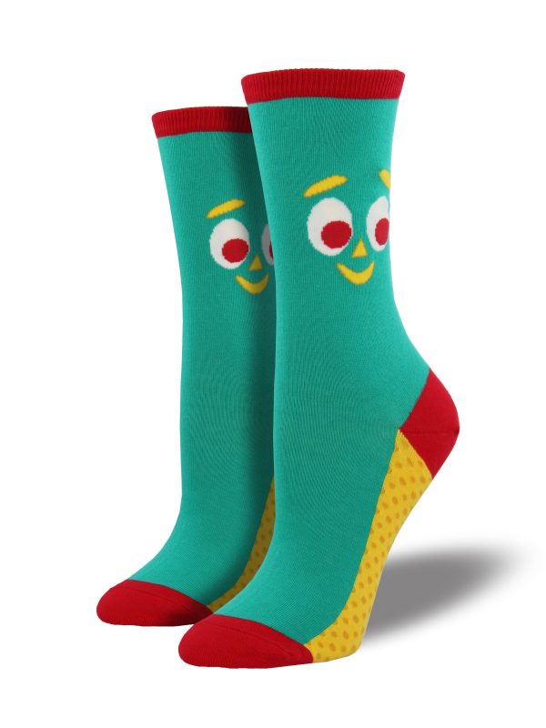 Women s Gumby Face Socks Online now