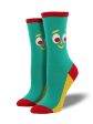 Women s Gumby Face Socks Online now