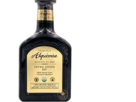 Alquimia Reserve de Oro 14 Year Extra Anejo Organic Tequila (750ml   50%) Online Hot Sale