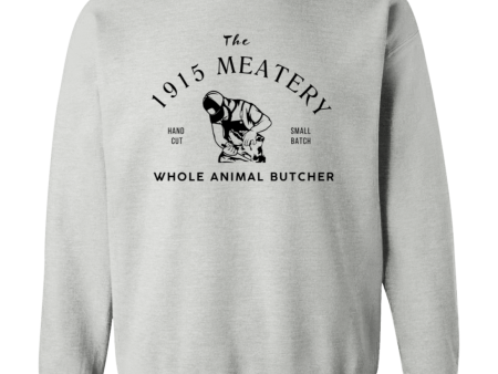 1915 Farm Meatery Crewneck Sweatshirt For Discount