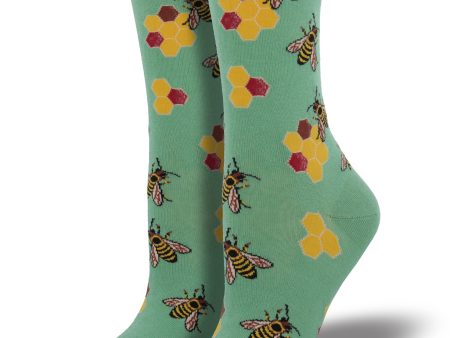 Women s  Busy Bees  Socks Sale