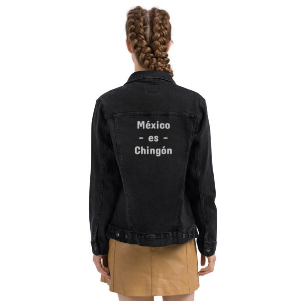 México es Chingón  Unisex denim jacket Fashion