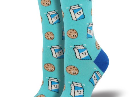 Women s  Cookies  N Milk  Socks Fashion