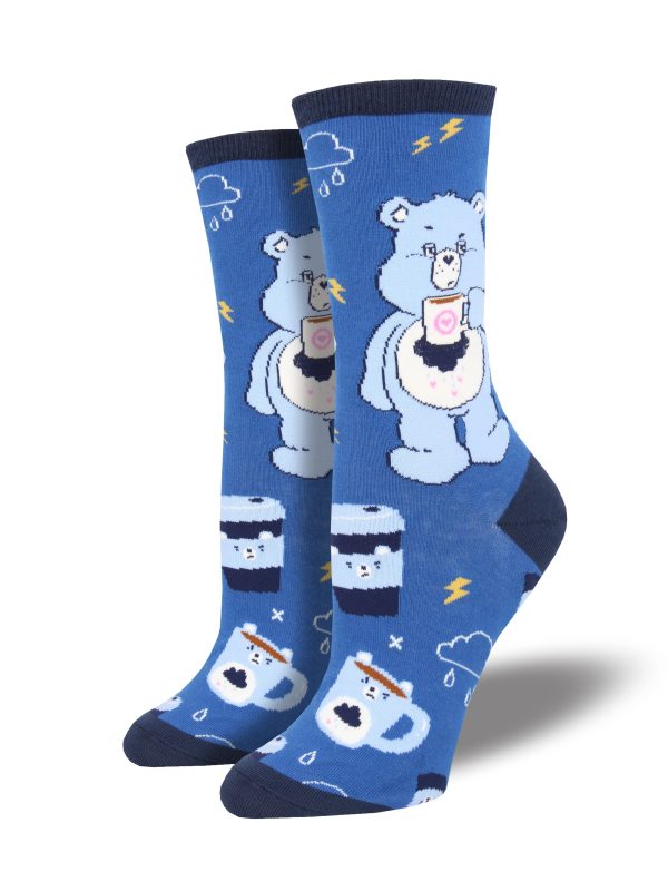 Women s Care Bears  More Coffee, Less Grumpy  Socks For Cheap