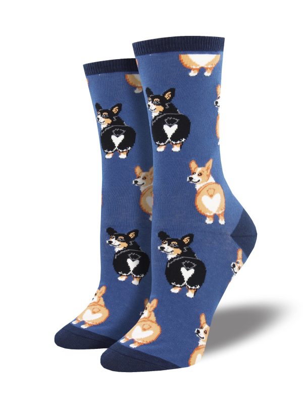 Women s  Corgi Butt  Socks Online now