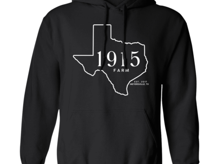 1915 Farm Texas Hooded Sweatshirt For Sale