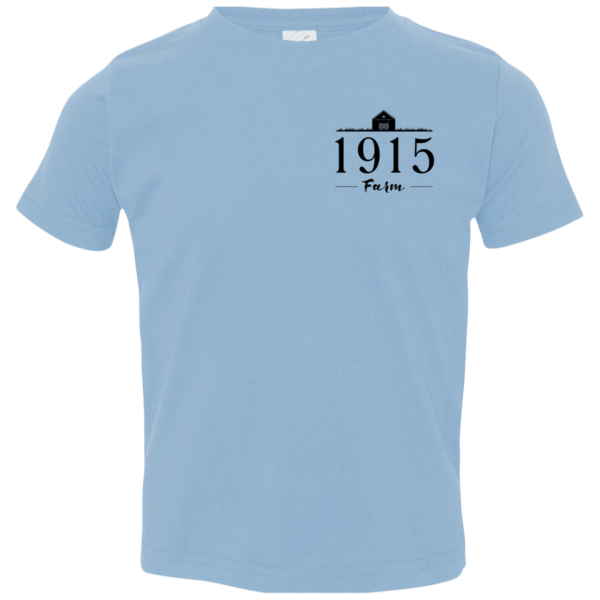 1915 Farm Logo Toddler T-Shirt For Discount