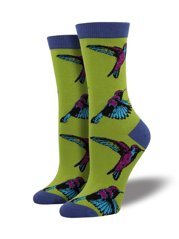 Women s Bamboo  Hummingbirds  Socks on Sale