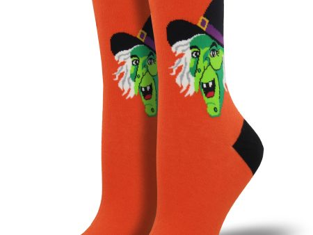 Women s  Cackling Witch  Socks Online now