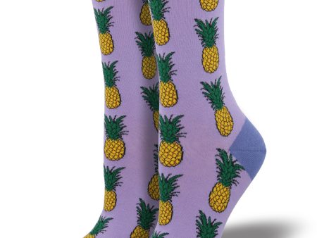 Women s  Pineapple  Socks Discount