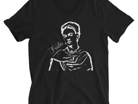 Frida Short Sleeve V-Neck T-Shirt Online Hot Sale