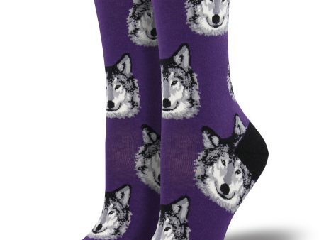 Women s  Wolf  Socks Supply