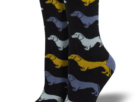 Women s Bamboo  Dachshund  Socks Online Sale