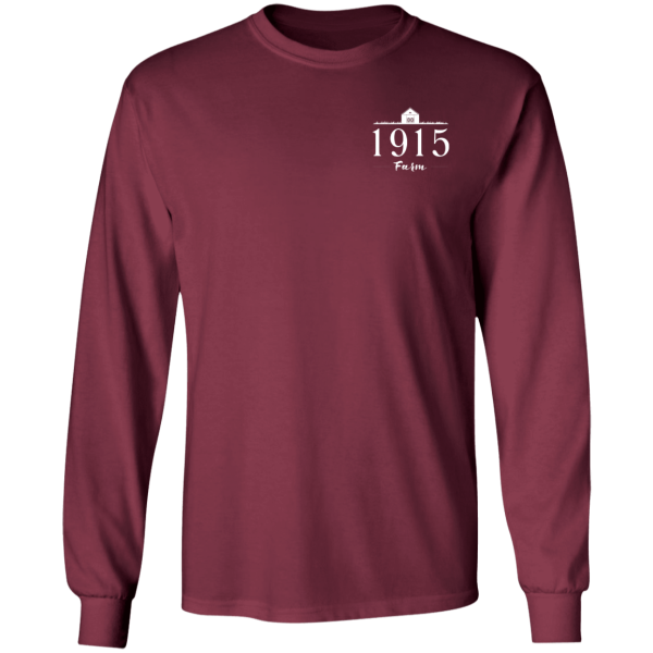 1915 Farm Logo Long Sleeve Shirt Hot on Sale