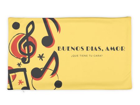 Buenos Dias Amor Pillow Case Online Sale