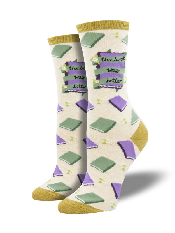 Women s  The Book Was Better  Socks Online now